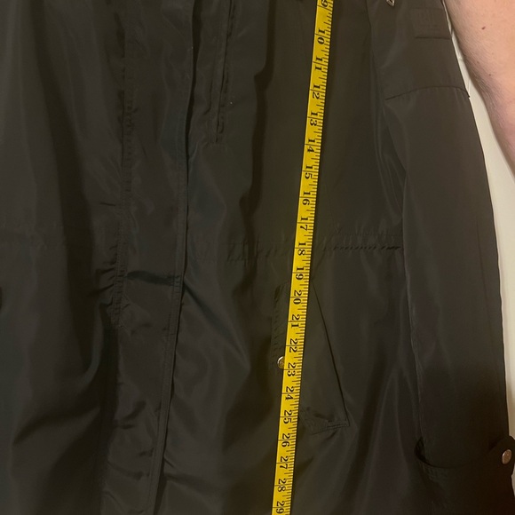 Ralph Lauren Black Womens Raincoat/Winbreaker XL - Picture 3 of 6